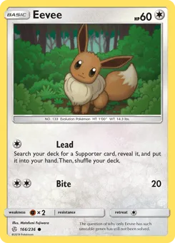 Eevee 166/236 Cosmic Eclipse