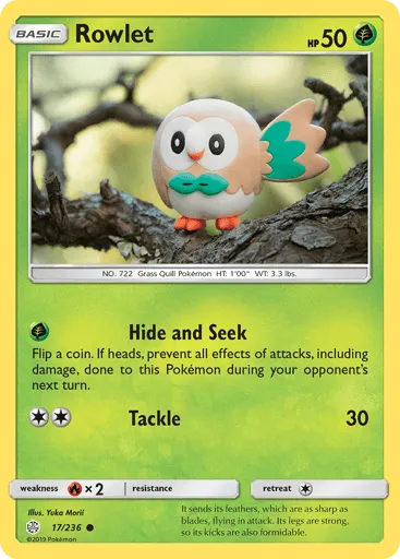Rowlet 17/236 Cosmic Eclipse