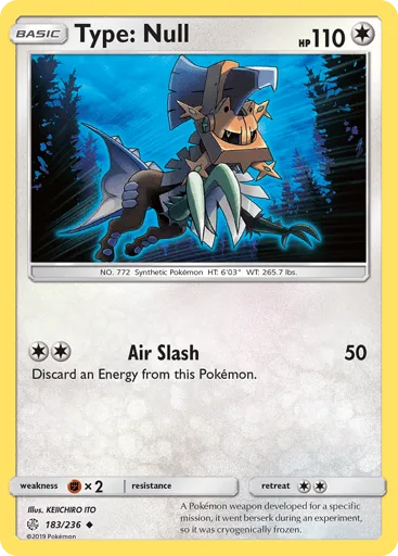 Type: Null 183/236 Cosmic Eclipse