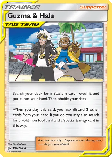 Guzma & Hala 193/236 Cosmic Eclipse