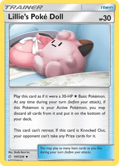 Lillie's Poké Doll 197/236 Cosmic Eclipse