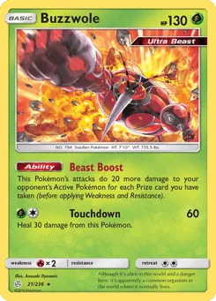 Buzzwole 21/236 Cosmic Eclipse