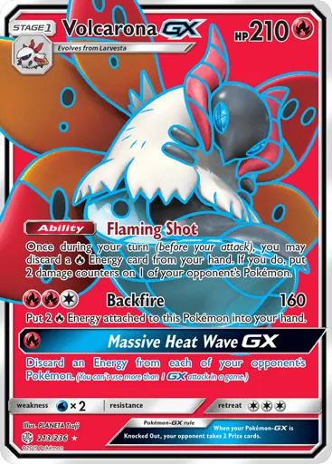 Volcarona-GX 213/236 Cosmic Eclipse