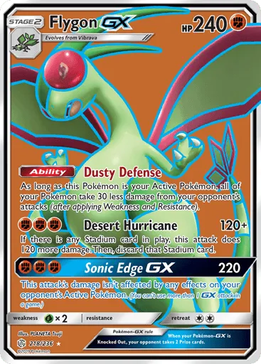 Flygon-GX 218/236 Cosmic Eclipse