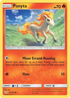 Ponyta 23/236 Cosmic Eclipse