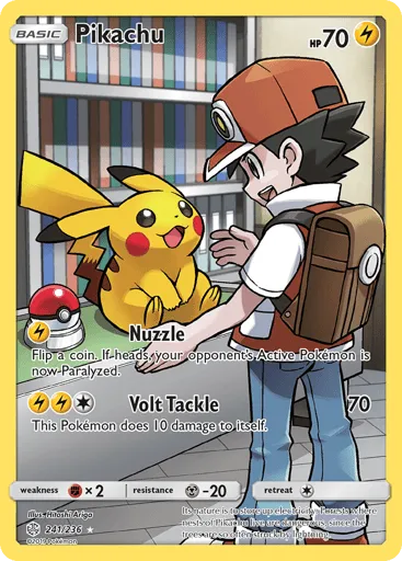Pikachu 241/236 Cosmic Eclipse