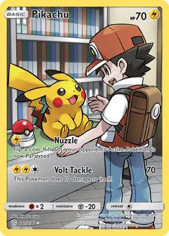 Pikachu 241/236 Cosmic Eclipse