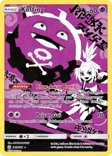 Koffing 243/236 Cosmic Eclipse