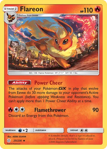 Flareon 25/236 Cosmic Eclipse