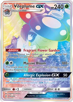 Vileplume-GX 250/236 Cosmic Eclipse