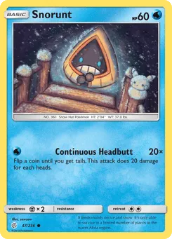 Snorunt 47/236 Cosmic Eclipse