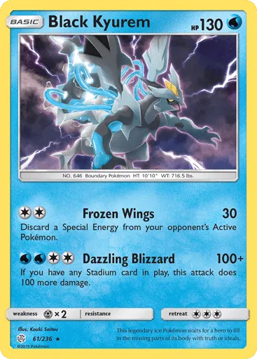 Black Kyurem 61/236 Cosmic Eclipse