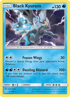 Black Kyurem 61/236 Cosmic Eclipse
