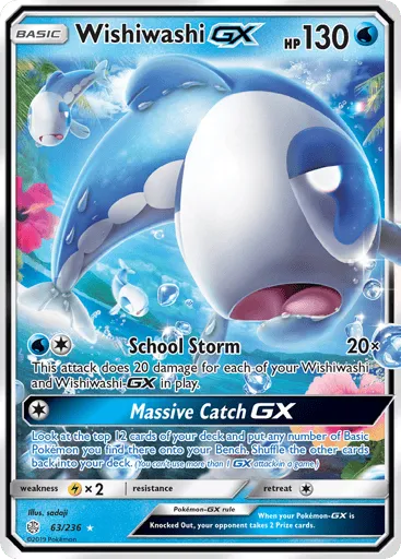 Wishiwashi-GX 63/236 Cosmic Eclipse