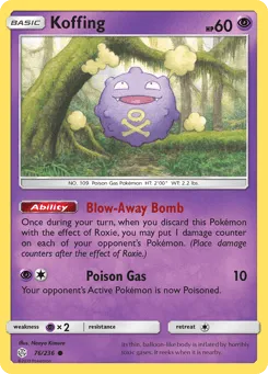 Koffing 76/236 Cosmic Eclipse