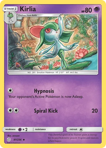 Kirlia 81/236 Cosmic Eclipse