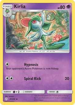 Kirlia 81/236 Cosmic Eclipse
