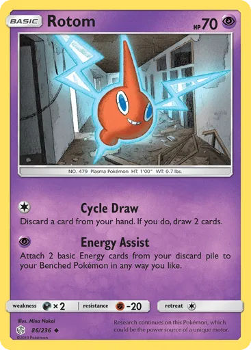 Rotom 86/236 Cosmic Eclipse