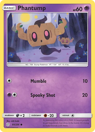 Phantump 93/236 Cosmic Eclipse