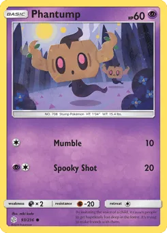 Phantump 93/236 Cosmic Eclipse
