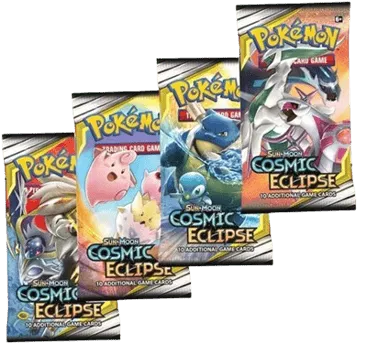 Cosmic Eclipse Booster Pack Art Bundle (Set of 4)