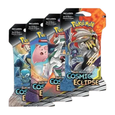 Cosmic Eclipse Sleeved Booster Pack Art Bundle (Set of 4)