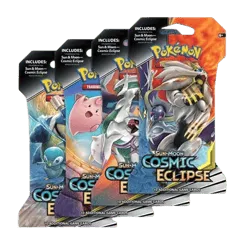 Cosmic Eclipse Sleeved Booster Pack Art Bundle (Set of 4)
