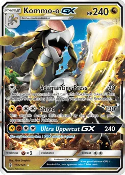 Kommo-o-GX 100/145 Guardians Rising