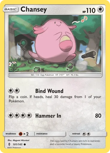 Chansey 101/145 Guardians Rising