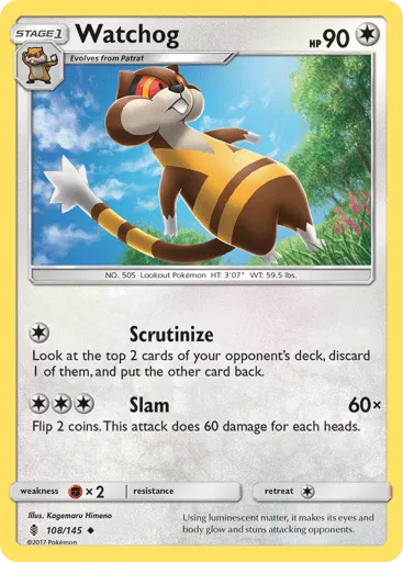 Watchog 108/145 Guardians Rising