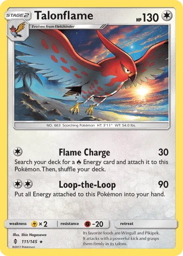 Talonflame 111/145 Guardians Rising