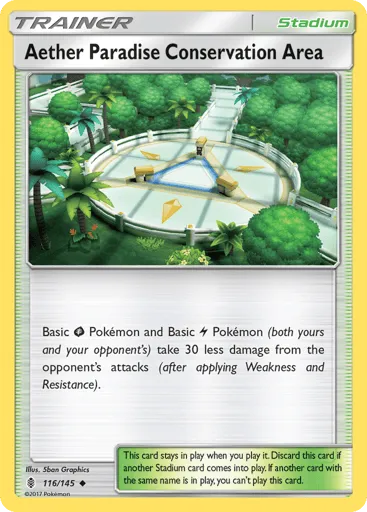 Aether Paradise Conservation Area 116/145 Guardians Rising