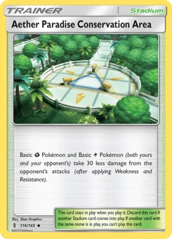 Aether Paradise Conservation Area 116/145 Guardians Rising