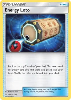 Energy Loto 122/145 Guardians Rising