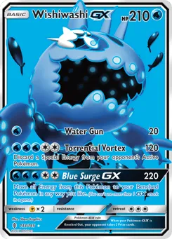 Wishiwashi-GX 133/145 Guardians Rising