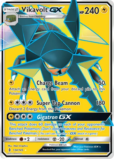 Vikavolt-GX 134/145 Guardians Rising