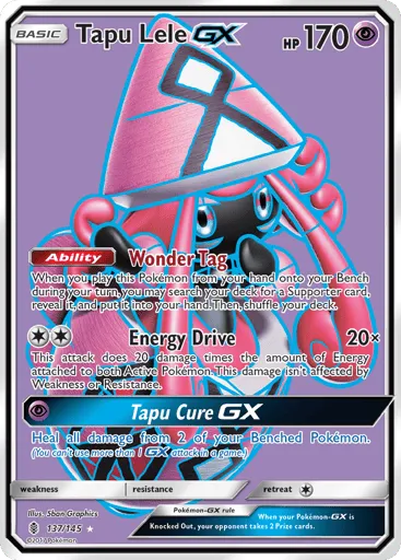 Tapu Lele-GX 137/145 Guardians Rising