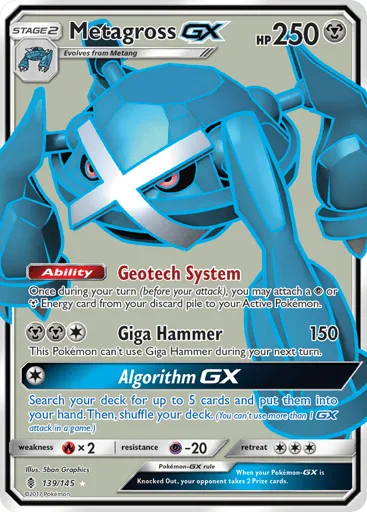 Metagross-GX 139/145 Guardians Rising