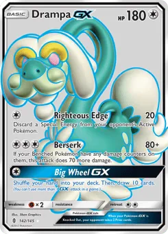 Drampa-GX 142/145 Guardians Rising