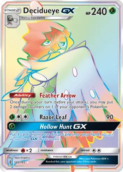 Decidueye-GX 146/145 Guardians Rising
