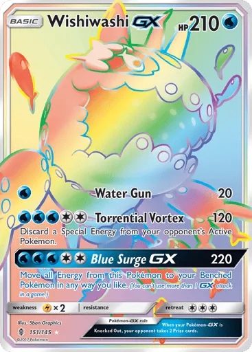Wishiwashi-GX 151/145 Guardians Rising