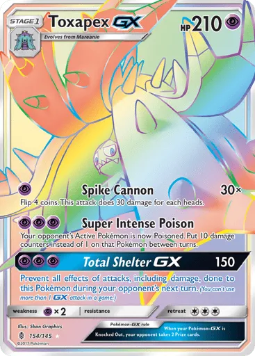 Toxapex-GX 154/145 Guardians Rising