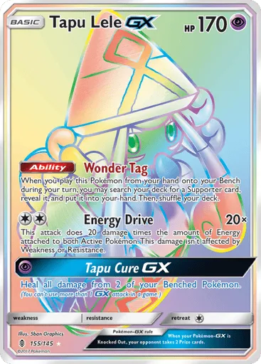 Tapu Lele-GX 155/145 Guardians Rising