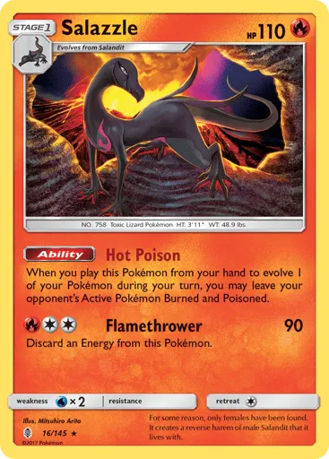 Salazzle 16/145 Guardians Rising