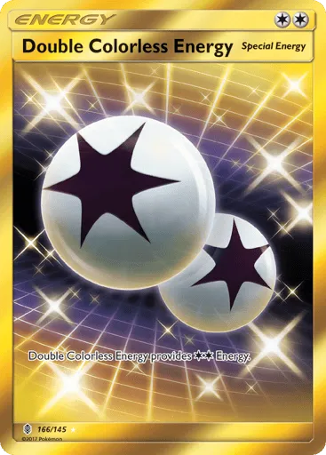 Double Colorless Energy 166/145 Guardians Rising