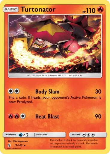 Turtonator 17/145 Guardians Rising