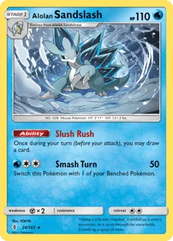 Alolan Sandslash 20/145 Guardians Rising