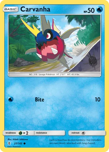 Carvanha 27/145 Guardians Rising