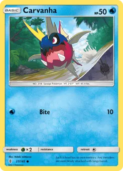 Carvanha 27/145 Guardians Rising