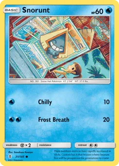 Snorunt 31/145 Guardians Rising